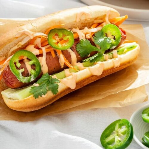 Bánh Mì Hot Dogs (Vietnamese Bread Hot Dog Recipe)