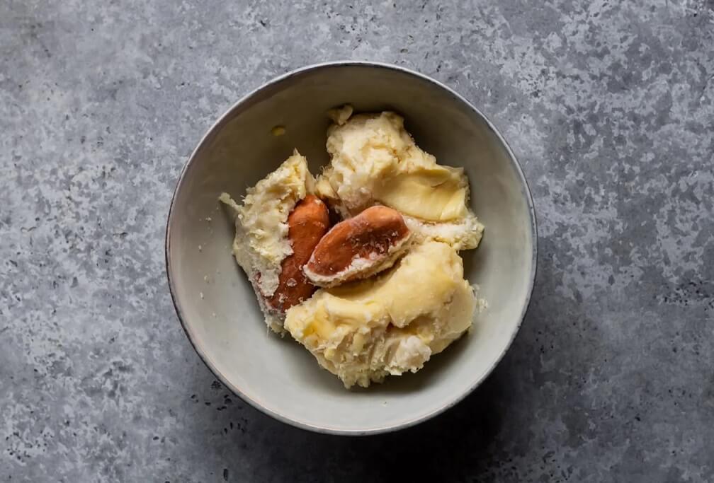 Durian Ice Cream Recipe (Kem Sau Rieng)