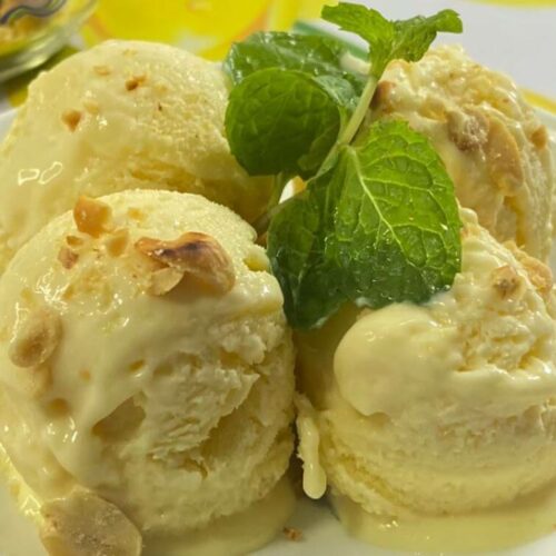 Durian Ice Cream Recipe (Kem Sau Rieng)