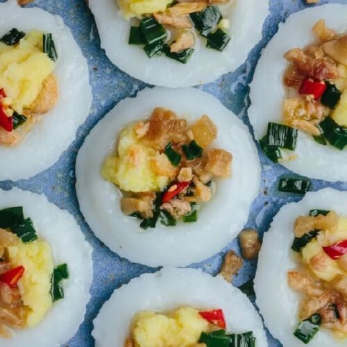 Bánh Bèo Recipe Vietnamese Steamed Rice Cakes