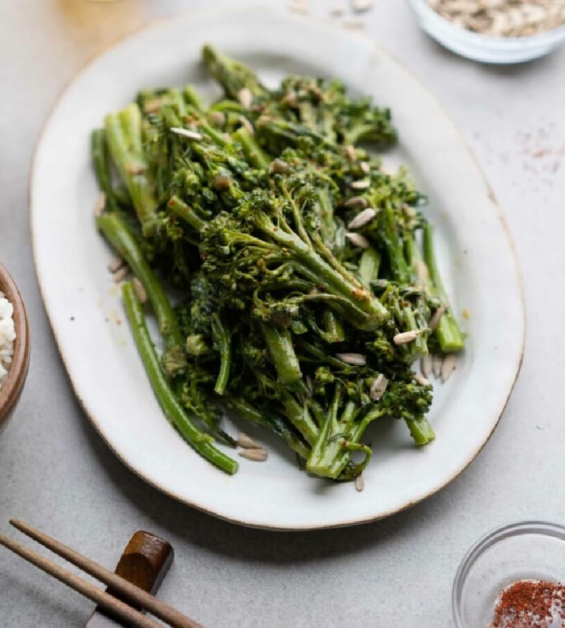 Cold Broccolini Salad with Sesame Dressing Recipe