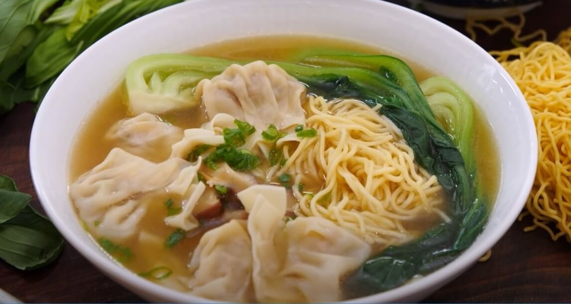 Mi Hoành Thánh Recipe Authentic Vietnamese Wonton Soup 