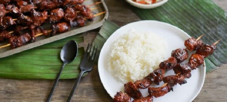 Authentic Filipino BBQ Pork Skewers Recipe