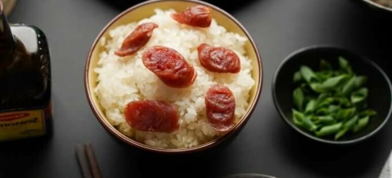 Chinese Sausage Recipe (Fried Rice & Sticky Rice)